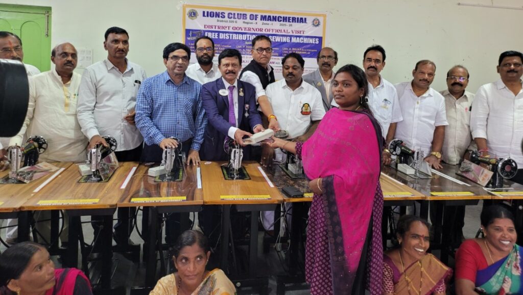 మహిళలకు ఉపాధి – విద్యార్థులకు గౌరవం.. లయన్స్ క్లబ్ మరోసారి ఆదర్శం