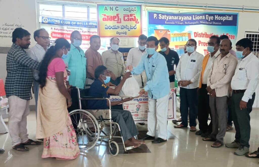 క్షయ వ్యాధిగ్రస్తులకు ఉచిత పౌష్టికాహార కిట్లు