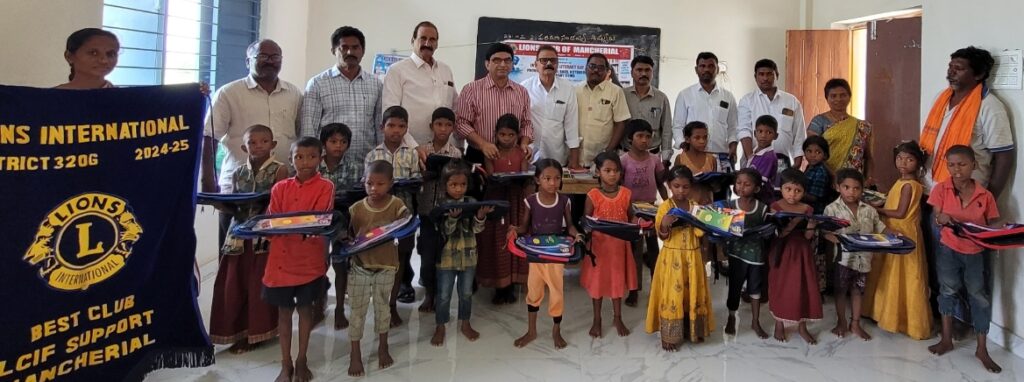 అక్షరాస్యతా దినోత్సవం సందర్భంగా విద్యార్థులకు లయన్స్ క్లబ్ సేవా కార్యక్రమం